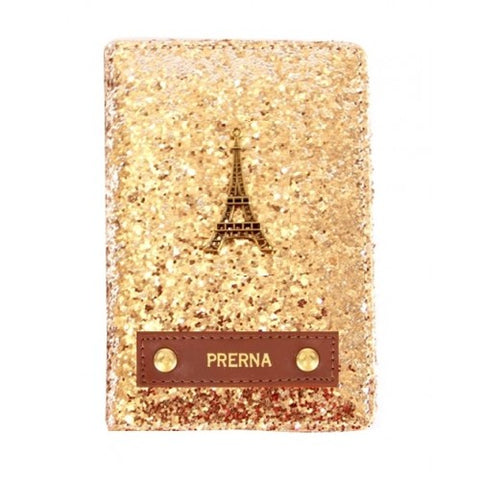 Personalized Passport Cover - Glitter