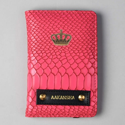 Personalized Passport Cover - Croco